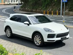 2022 Porsche Cayenne 3.0T Platinum, белый — фото 3