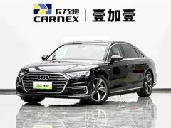 2022 Audi A8L 60 TFSIe quattro, чёрный — фото 1