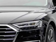 2022 Audi A8L 60 TFSIe quattro, чёрный — фото 3