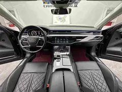 2022 Audi A8L 60 TFSIe quattro, чёрный — фото 12