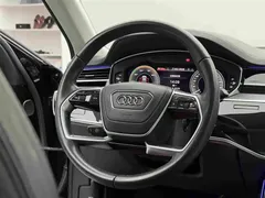 2022 Audi A8L 60 TFSIe quattro, чёрный — фото 14