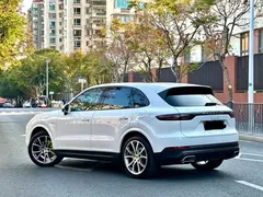 2023 Porsche Cayenne E-Hybrid 2.0T PHEV Platinum, белый — фото 7