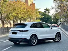 2023 Porsche Cayenne E-Hybrid 2.0T PHEV Platinum, белый — фото 9