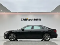 2022 Audi A6L 55 TFSI quattro, чёрный — фото 2