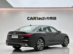 2022 Audi A6L 55 TFSI quattro, чёрный — фото 5