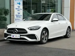 2022 Mercedes-Benz C-Class C 200 L Sport, белый — фото 1