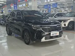 2023 Kia Seltos 1.5L CVT Luxury, чёрный — фото 3