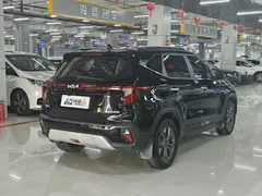 2023 Kia Seltos 1.5L CVT Luxury, чёрный — фото 10