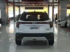 2023 Kia Seltos 1.5L CVT Luxury, белый — фото 10