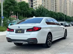 2021 BMW 5 Series 530Li Premium M Sport Package, белый — фото 9