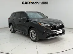 2023 Toyota Highlander 2.5L Smart Hybrid 4WD Luxury 7, чёрный — фото 2