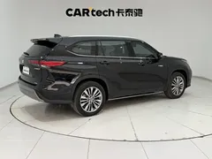 2023 Toyota Highlander 2.5L Smart Hybrid 4WD Luxury 7, чёрный — фото 4