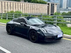 2023 Porsche 911 Carrera 3.0T, чёрный — фото 3