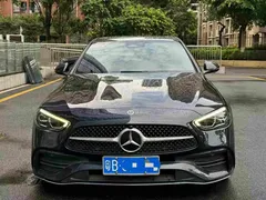 2023 Mercedes-Benz C-Class C 200 L Sport, зелёный — фото 1