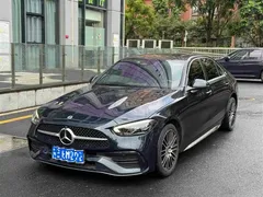 2023 Mercedes-Benz C-Class C 200 L Sport, зелёный — фото 2