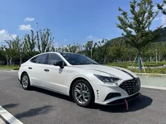 2020 Hyundai Sonata 270TGDi DCT GLS Elite, белый — фото 2
