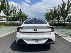 2020 Hyundai Sonata 270TGDi DCT GLS Elite, белый — фото 4