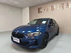 2021 BMW 1 Series 1 125i M, синий — фото 1
