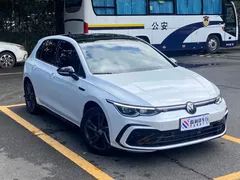 2023 Volkswagen Golf 280TSI DSG R-Line Lite, белый — фото 3