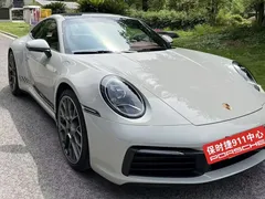2020 Porsche 911 Carrera 3.0T, белый — фото 3