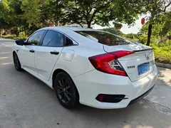 2019 Honda Civic 180TURBO CVT V, белый — фото 7