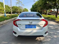 2019 Honda Civic 180TURBO CVT V, белый — фото 8