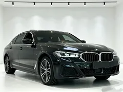 2022 BMW 5 Series 530Li M, чёрный — фото 3