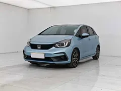 2021 Honda Fit 1.5L CVT Pro, синий — фото 1