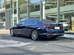 2019 BMW 7 Series 740Li xDrive Executive Luxury Package, синий — фото 5