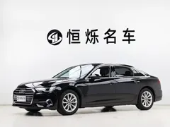 2023 Audi A6L 40 TFSI, чёрный — фото 1