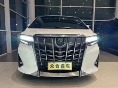 2020 Toyota Alphard Hybrid 2.5L Premium, белый — фото 2