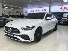 2022 Mercedes-Benz C-Class C 260 L Sport, белый — фото 3