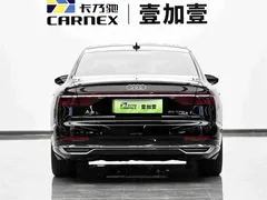 2022 Audi A8L 60 TFSIe quattro, чёрный — фото 5