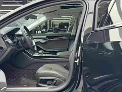 2022 Audi A8L 60 TFSIe quattro, чёрный — фото 8