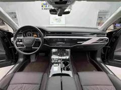 2022 Audi A8L 60 TFSIe quattro, чёрный — фото 12