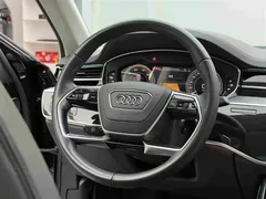 2022 Audi A8L 60 TFSIe quattro, чёрный — фото 14