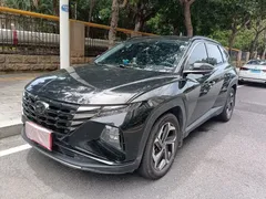 2023 Hyundai Tucson 1.5T AT 2WD DLX Luxury, чёрный — фото 1