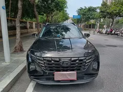 2023 Hyundai Tucson 1.5T AT 2WD DLX Luxury, чёрный — фото 2