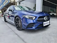 2020 Mercedes-Benz A-Class AMG A 35 L 4MATIC, синий — фото 3