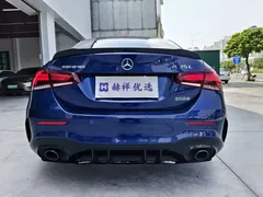 2020 Mercedes-Benz A-Class AMG A 35 L 4MATIC, синий — фото 11