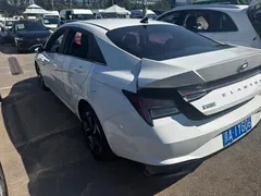 2022 Hyundai Elantra 1.5L CVT LUX Premium, белый — фото 14