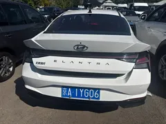 2022 Hyundai Elantra 1.5L CVT LUX Premium, белый — фото 15
