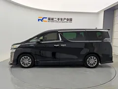 2020 Toyota Vellfire Hybrid 2.5L, чёрный — фото 3