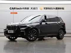 2022 BMW X5 30Li M, чёрный — фото 1
