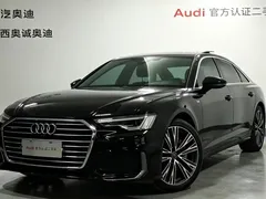 2022 Audi A6L 45 TFSI quattro, чёрный — фото 1