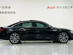 2022 Audi A6L 45 TFSI quattro, чёрный — фото 3