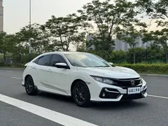 2021 Honda Civic HATCHBACK 220TURBO CVT, белый — фото 3