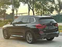 2021 BMW X3, чёрный — фото 3