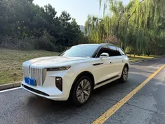 2022 Hongqi E-HS9 690km, белый — фото 1
