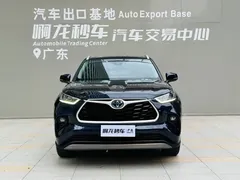 2022 Toyota Highlander Hybrid 2.5L 4WD Premium 7, синий — фото 2